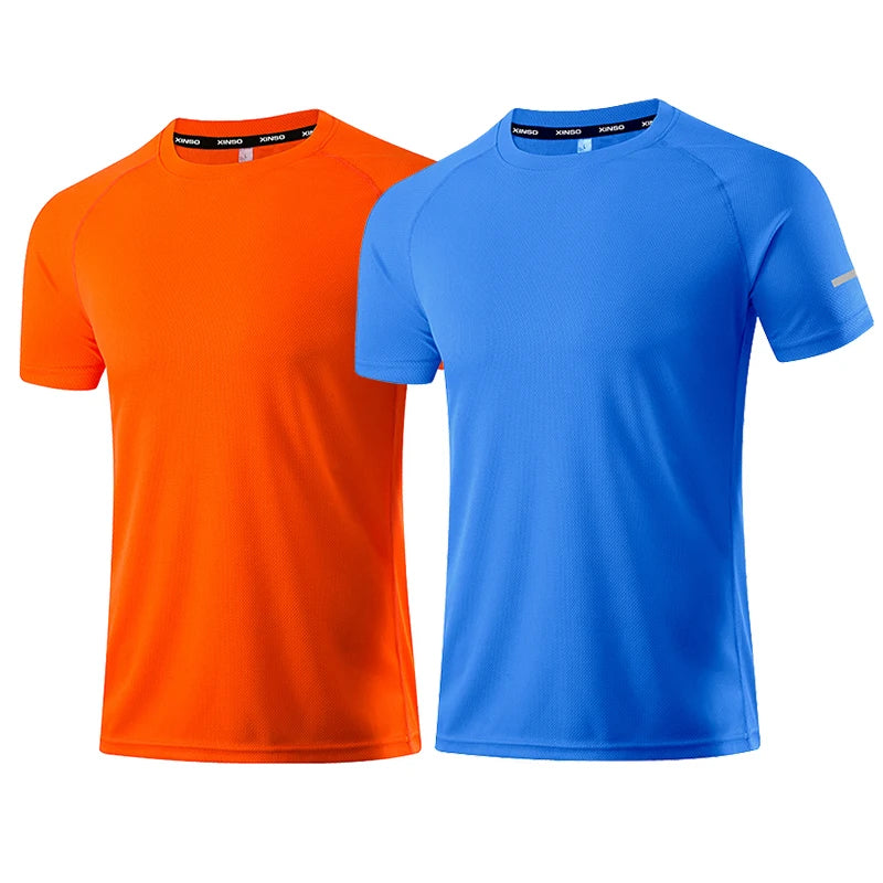 Men’s Quick Dry Polyester Running Fitness T-Shirt