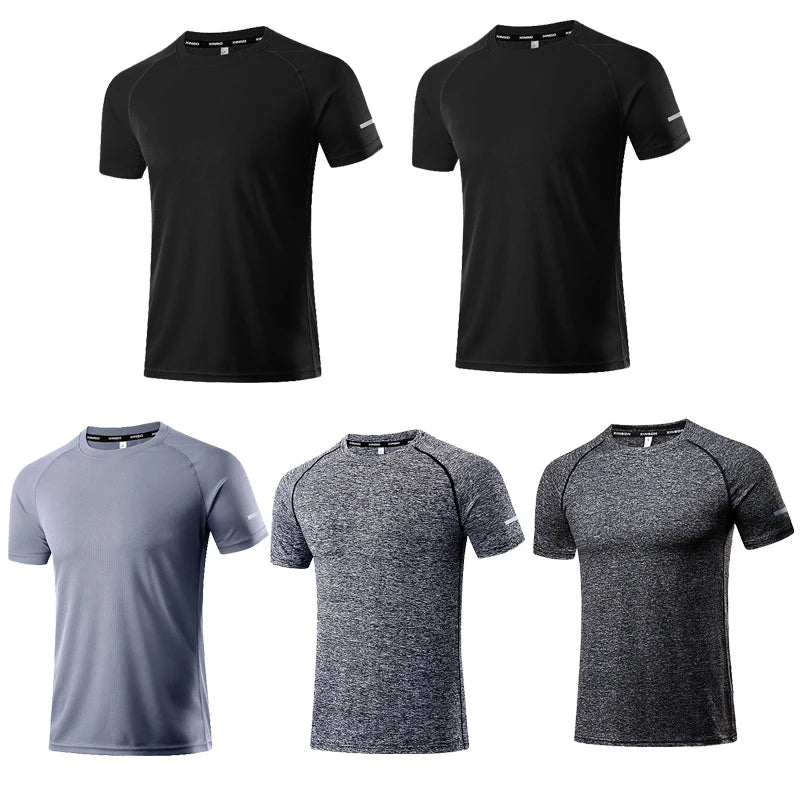Men’s Quick Dry Polyester Running Fitness T-Shirt
